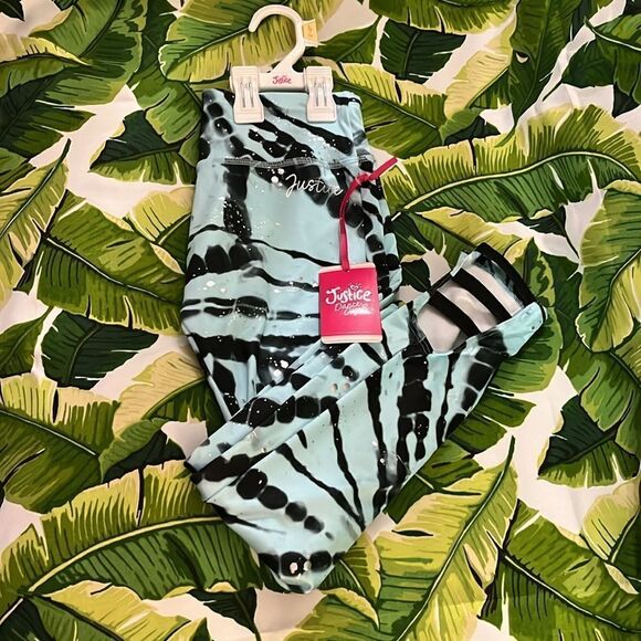 NWT JUSTICE 3 Piece Dance Outfit Size 12/14 - Picture 6 of 6